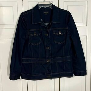 Ann Taylor denim jacket EUC size L